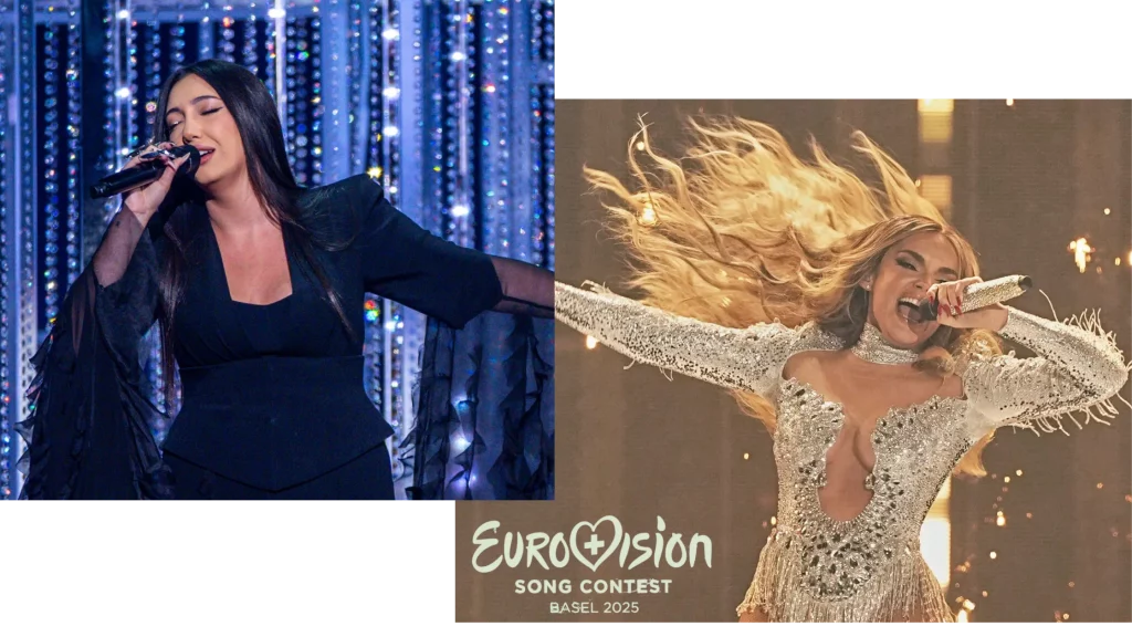 MELODY-Y-YUVAL-RAPHAEL-1024x576 Eurovisión 2025 el Epicentro Tecnológico con votaciones Bajo Lupa y Relatos Humanos de Impacto