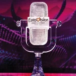 a microphone on a stand