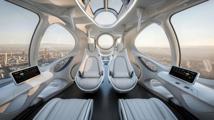 interior-evtol-cuenta-asientos-peluche-paneles-control-alta-tecnologia-que-proporcionan-ambiente-comodo_216520-118129 El Despegue de los Coches Voladores y la Revolución Tecnológica Inminente